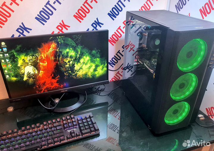 Игровой пк core i5/16гб/ssd/GTX680/A953