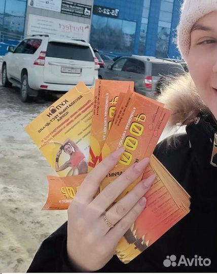 Раздача листовок промоутерами Орск