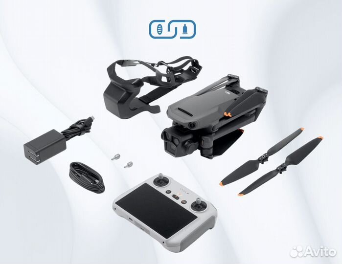 Квадрокоптер дрон DJI Mavic 3 PRO RC