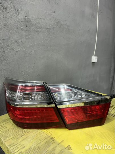 Задние фонари и фары Toyota Camry 55
