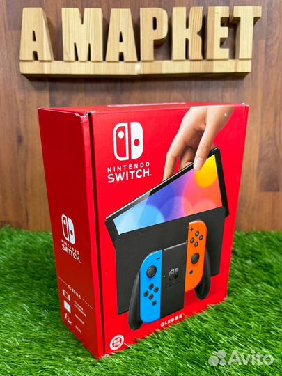 Игровая приставка Nintendo Switch 64 GB oled JP