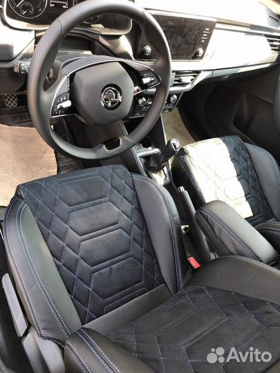 Авточехлы на Skoda Rapid Sport с установкой