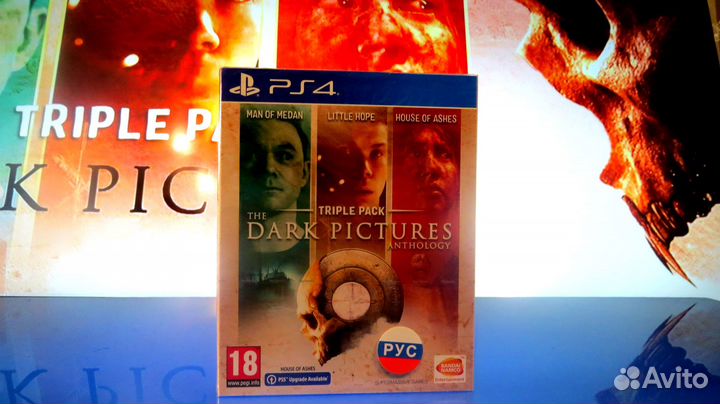 The Dark Pictures: (трилогия - 3 диска ) PS4/PS5