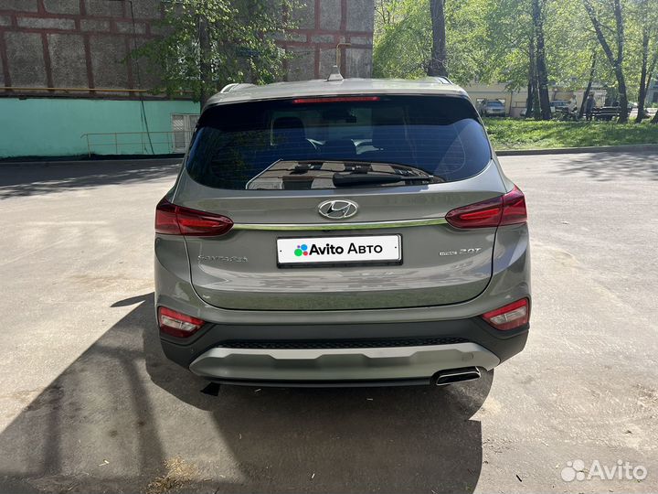 Hyundai Santa Fe 2.0 AT, 2019, 56 000 км