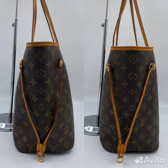 Louis Vuitton Monogramm Neverfull MM Bag винтаж