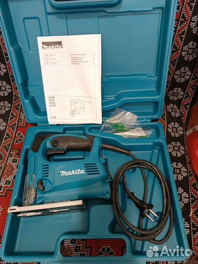 Электролобзик makita 4329k, Новый, Оригинал