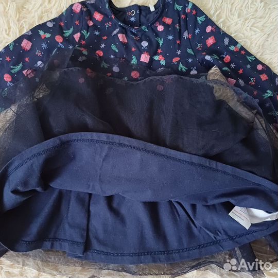 Платье для девочки 86