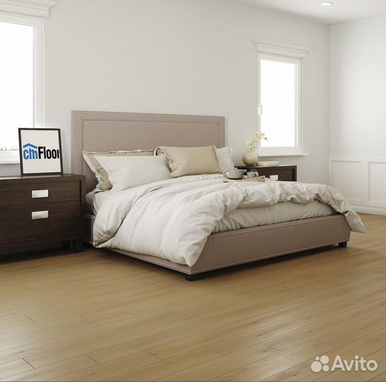 Кварцевый SPC ламинат CM Floor с подложкой