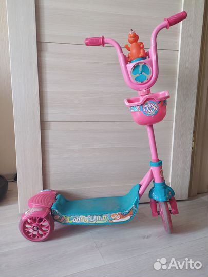 Самокат 3х колёсный