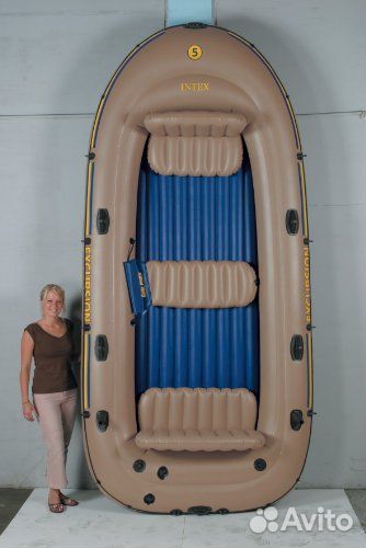 Надувная лодка Excursion-5-Set пятиместная intex