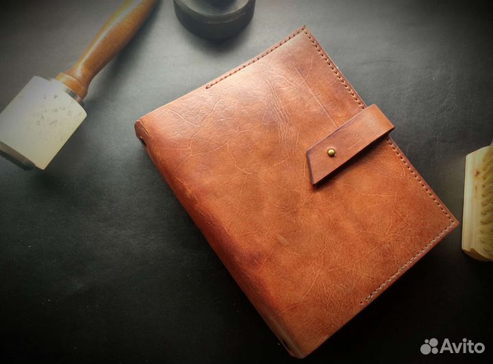 Ежедневник из натуральной кожи
