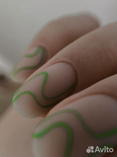 Маникюр + однотонное покрытие