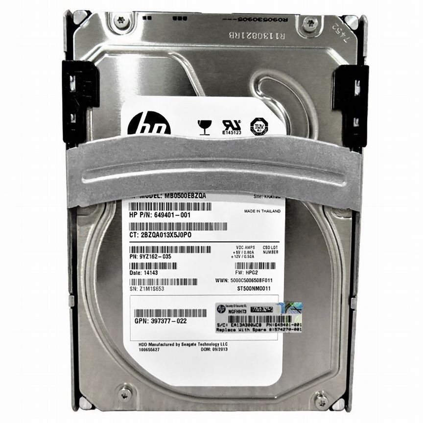 [574270-001] Жесткий Диск Hp 500gb Sata2 3,5" Hdd 574270-001