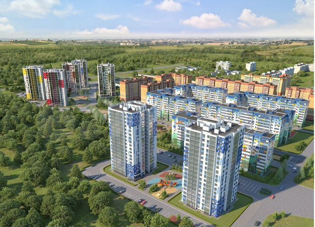 2-к. квартира, 68,4 м², 7/18 эт.