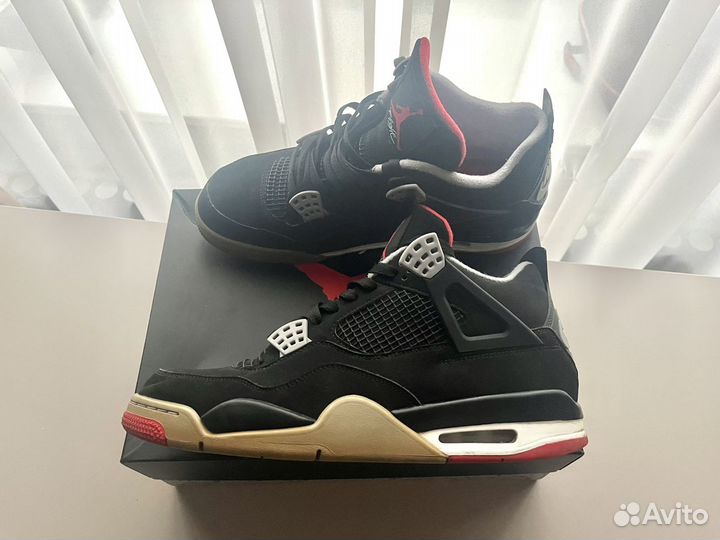 Nike Air Jordan 4 Bred 11.5 us оригинал