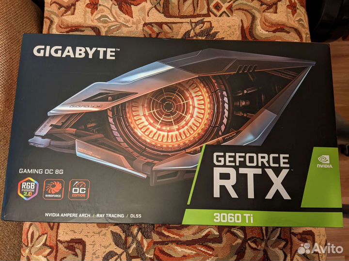Видеокарта Gigabyte GeForce RTX 3060 Ti Gaming OC
