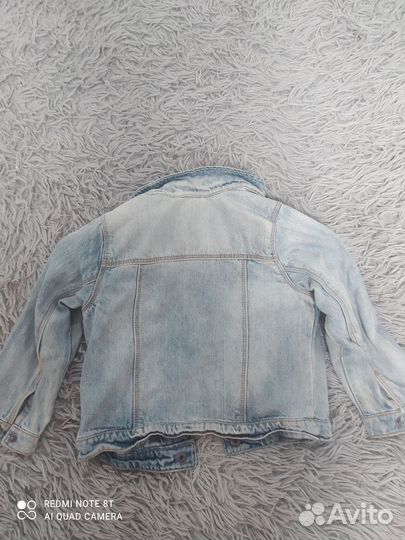 Джинсовая куртка для девочки