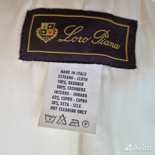 Пальто Loro Piana 42 44 S оригинал