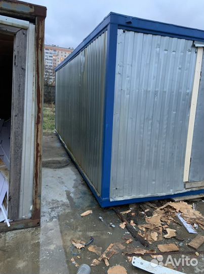 Бытовка 6х2 4 металлическая