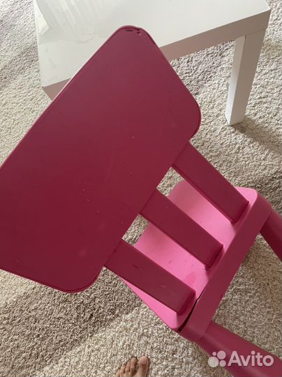 Стол и стул икея