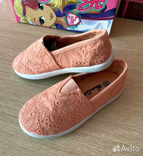 Слипоны для девочки