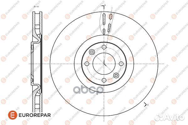 Диск тормозной citroen DS4 11, DS5 11, peugeot