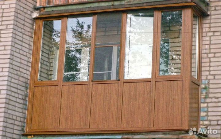 Остекление балконов пвх под ключ