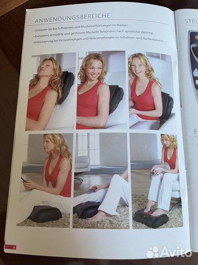 Массажная подушка casada оригинал