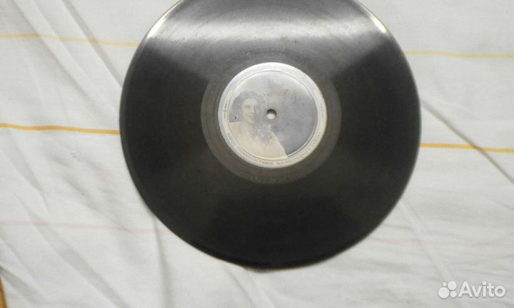 Пластинки на патефон 50-60 годов прошлого века