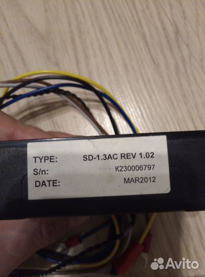 Регулятор давления конденсации SD-1.3 SD-1.3AC