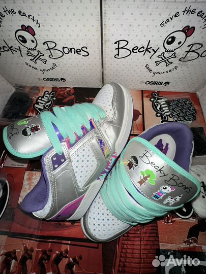Osiris NYC 83 Low Becky Bones 2010 adio,dvs,globe