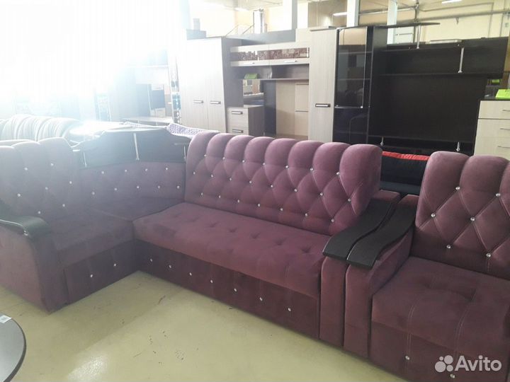 Угловой диван бу