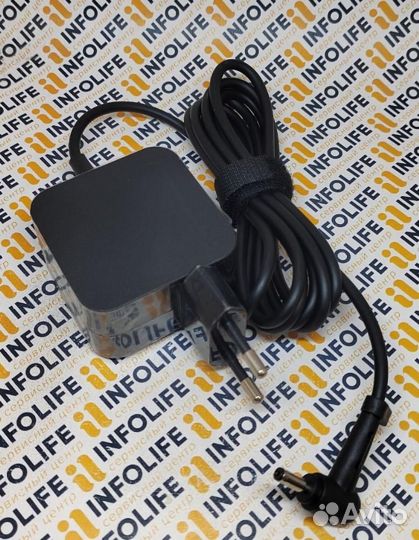 Блок питания для ноутбуков Asus 19V, 1,75A, 33W (4