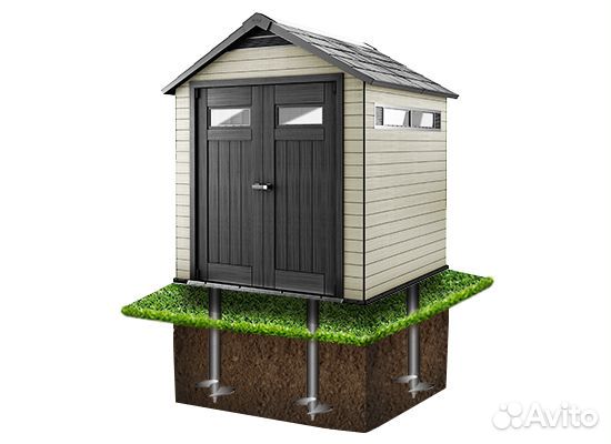 Винтовая Свая 57 3000 мм + Оголовок