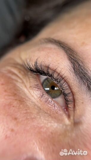 Наращивание ресниц модель