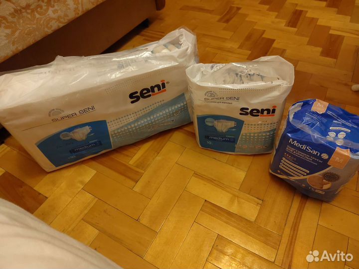 Подгузники для взрослых размер м