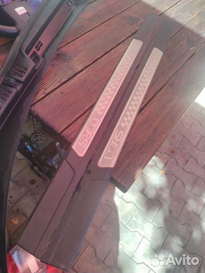 Накладки порогов для Skoda Octavia A5 RS