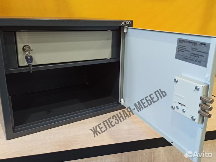 Сейф металлический шкаф для документов Aiko Sl-32T