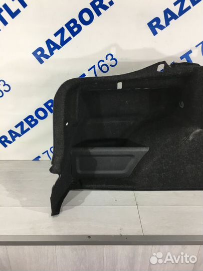 Обшивка багажника левая skoda rapid 1 рест 1.6 CWV