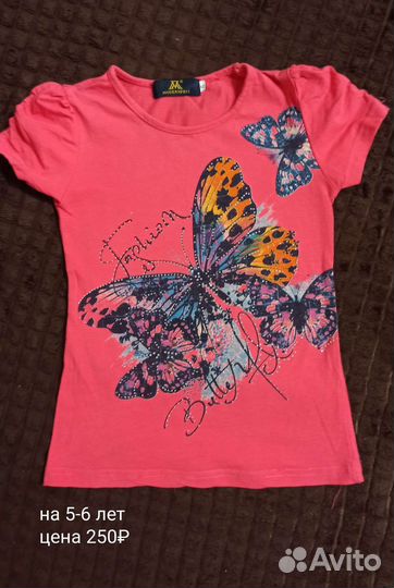 Футболки на девочку