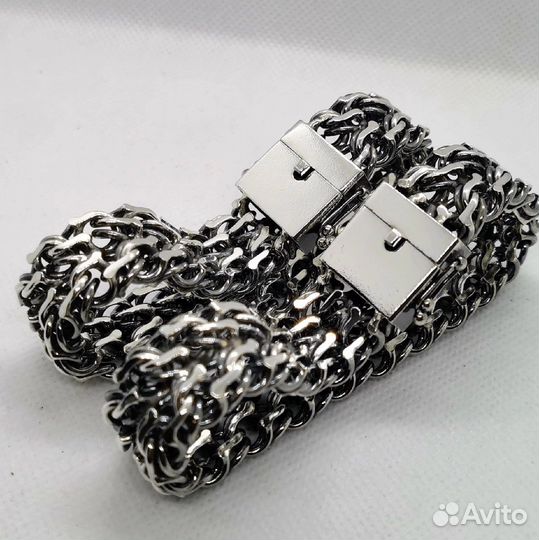 Серебряный браслет рамзес