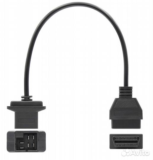 Переходник Chrysler 6 pin - OBD II 16 pin