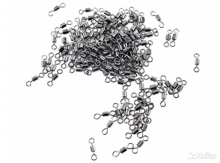 Вертлюги рыболовные № 10 (500 шт.)