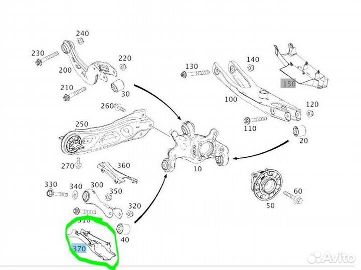 Накладка Mercedes-Benz Gla-Class X156 2709