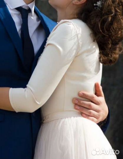 Свадебное платье, платье на никах