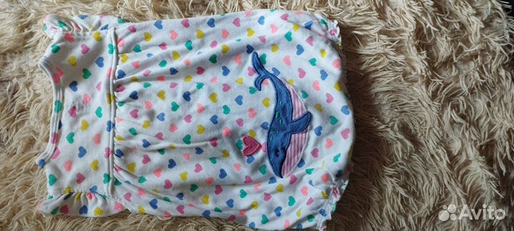 Песочники Картерс для девочки 2-3 месяца