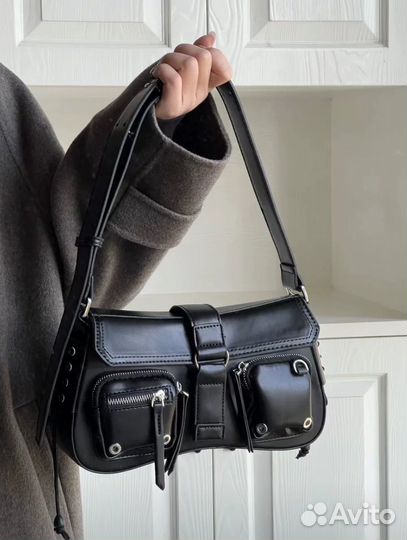 Сумка черная лакированная женская под заказ