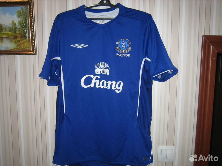 Винтажные футболки Эвертона