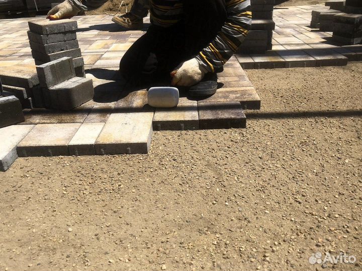 Тротуарная плитка Новый город заказ от 120 м2