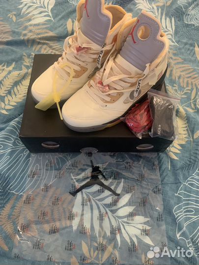 Nike air jordan 5 - Off white